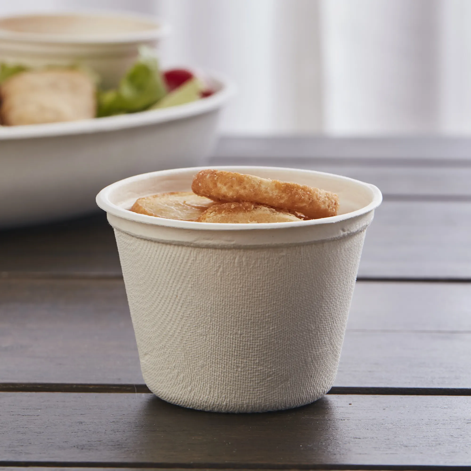 环保沙拉碗,定制纸碗甘蔗甘蔗渣一次性汤碗 - buy disposable soup