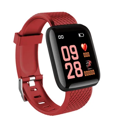 

New Electronic Product 116Plus OEM Android Smart Watch 2020 Popular Mens Women Sports Bracelets Wrist Watch Fitness Smart Band