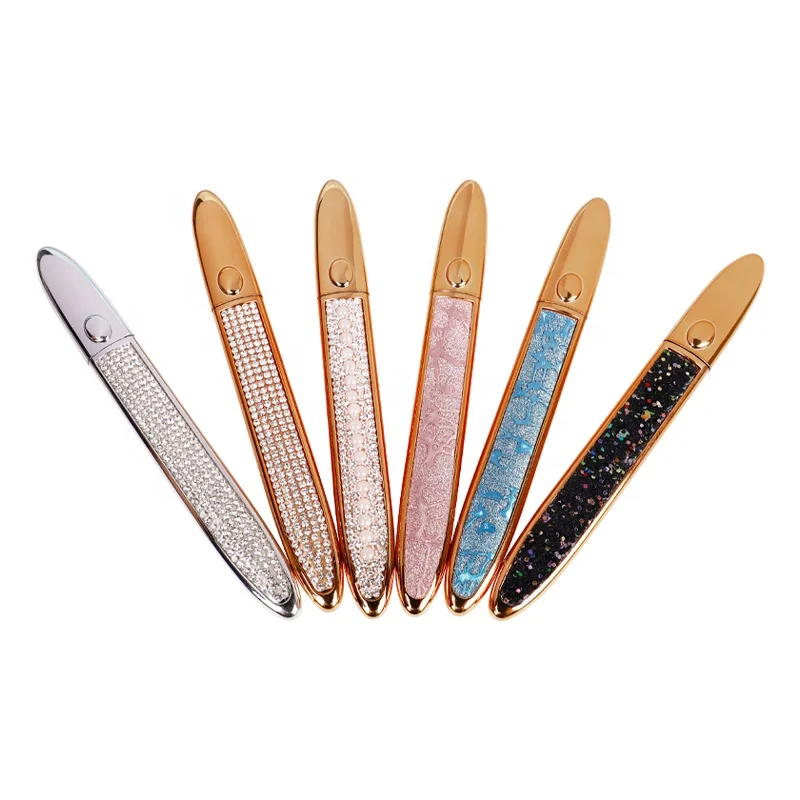 

2022 hot sale shinny diamond self adhesive eyeliners waterproof eye liner quick drying glue pen makeup adhesive eyeliner