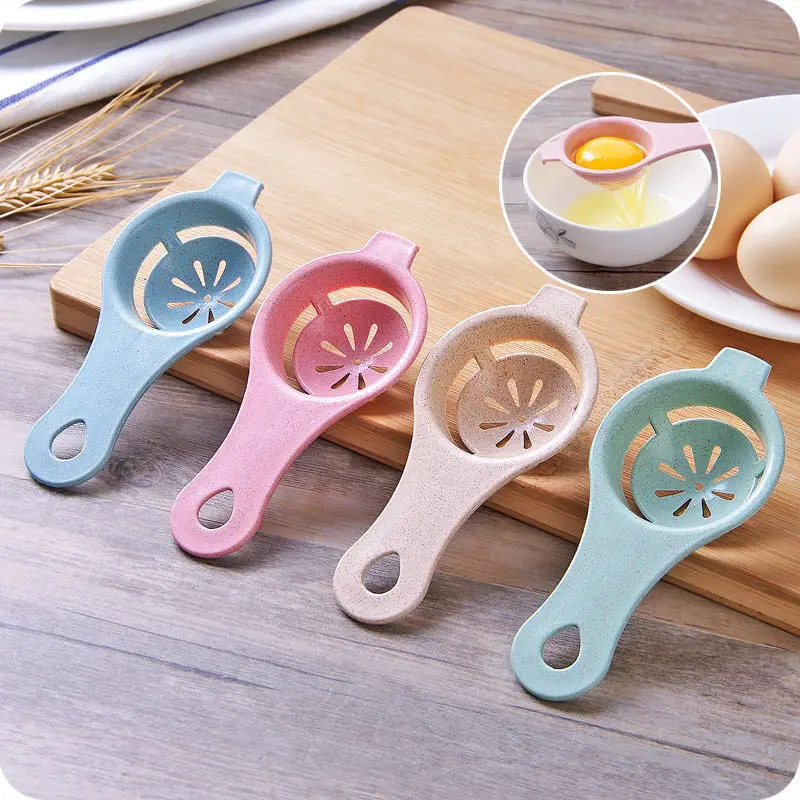 

Convenient Egg White Yolk Separator Tool Food-grade Egg Baking Cooking Kitchen Gadgets Tool Egg Sieve Divider Separator