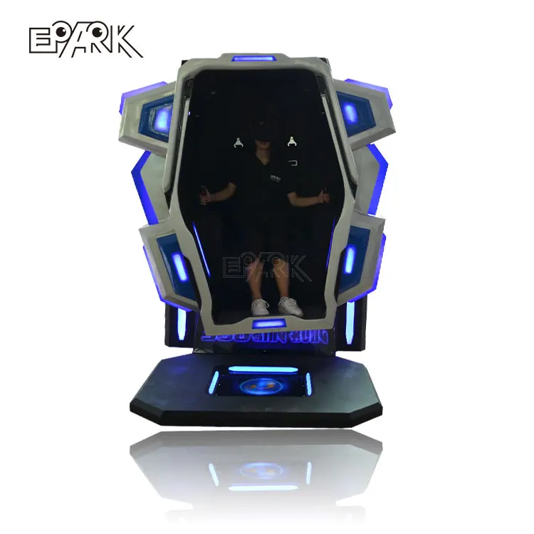 

EPARK Virtual Reality 360 Degree 9D Skydiving Jumping Vr Roller Coast Simulator With Gun Shot Games