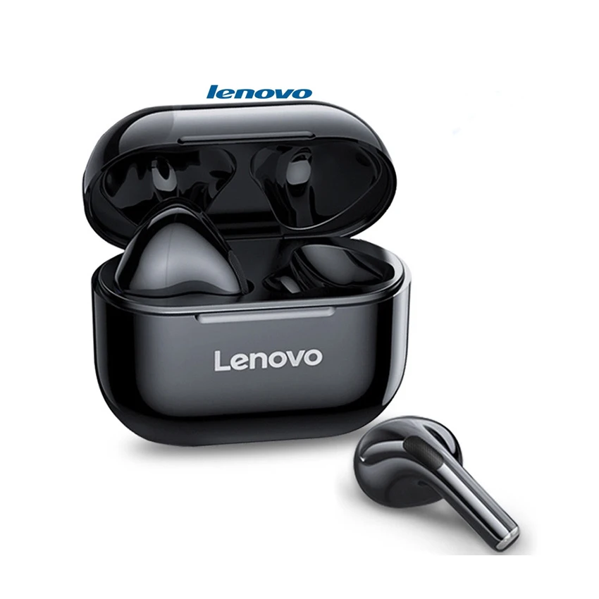

2021 TWS Earphones Lenovo Lp40 Wireless Earbuds IPX4 Waterproof Support Touch and HD Call Headsets Earbuds