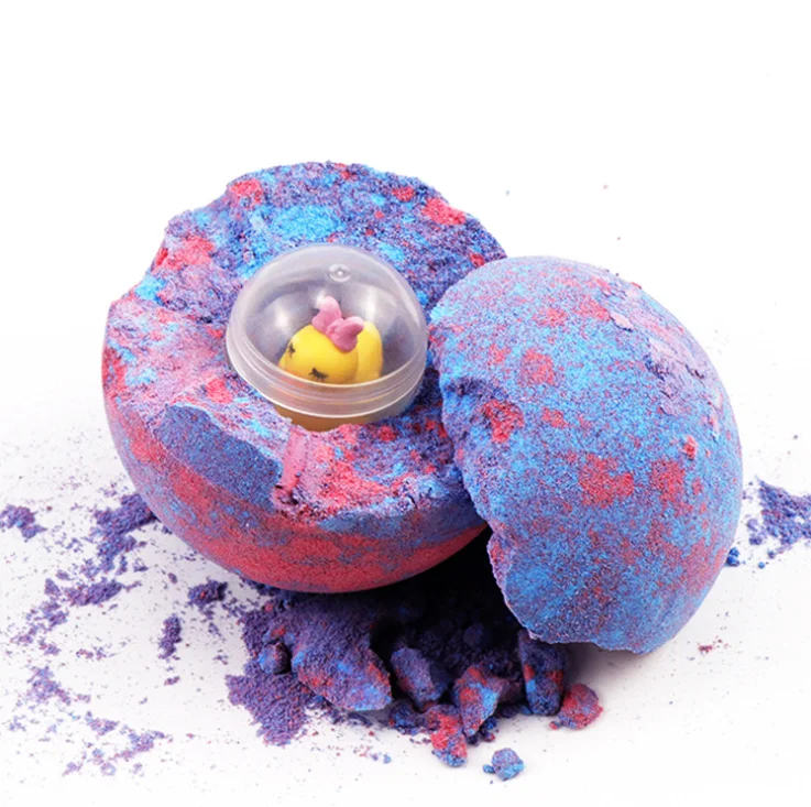 
fizzy bath bombs bath bombs organic handmade bath bomb with toy inside Customizable toys 