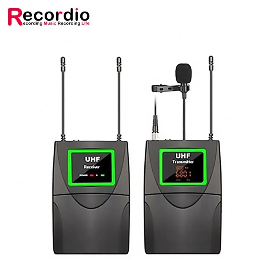 

GAW-808 Brand New Voice Recorder Wireless Lavalier Microphone With High Quality