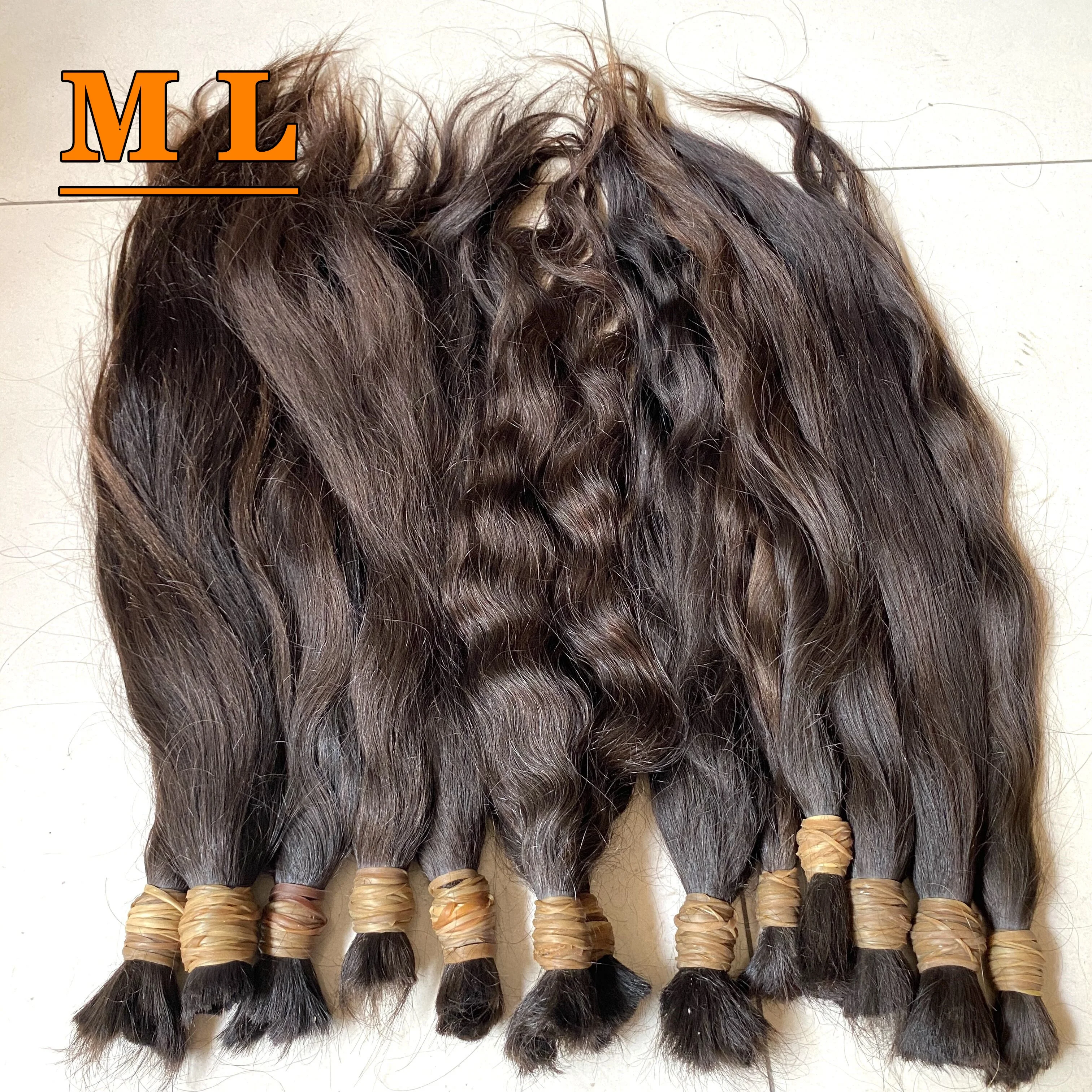 

European Best Quality Russian Virgin human hair braids Cuticle Aligned Hair Extensions, Natural color