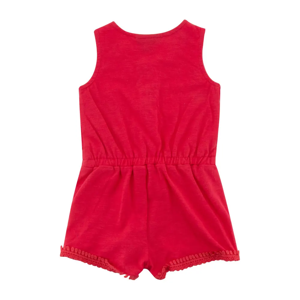 baby girl red romper