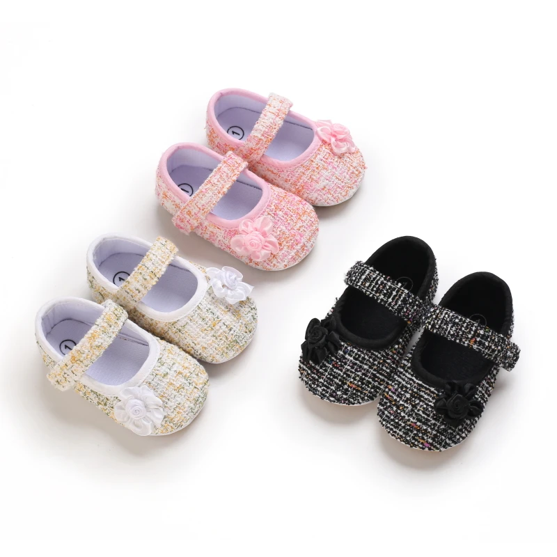 

Men's and women's baby 0-1 years old casual soft rubber-soled toddler shoes