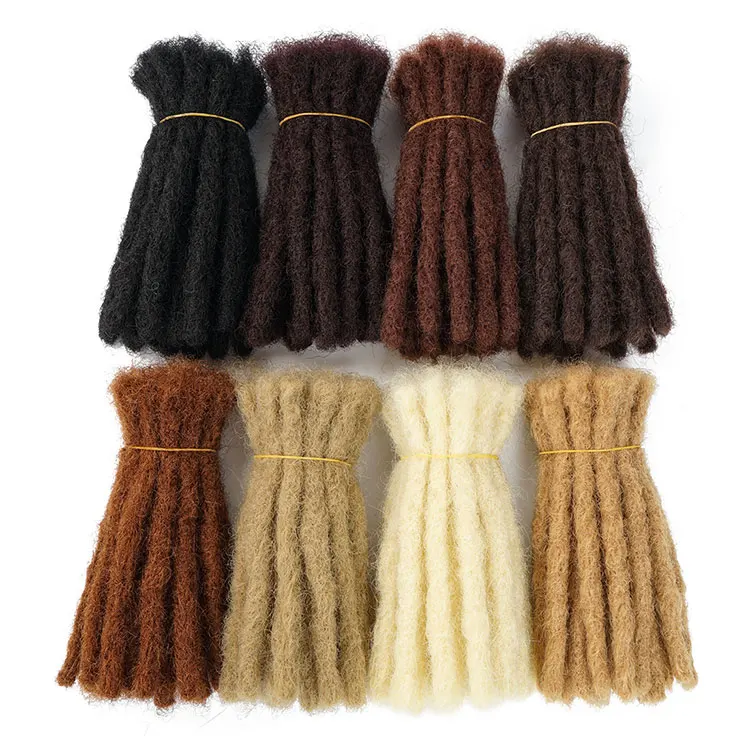 

Dreadlocks Men Extensions 100% Natural Handmade Crochet Braid Locs Twist Afro Kinky Human Hair For Sale Dreadlocks Braids, Pic showed