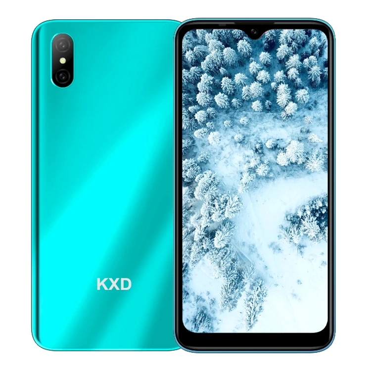 

Hot selling Lowest price KXD D58 2GB+32GB Face Unlock 6.22 inch Android 10.0 MTK6739 Quad Core 4G mobile phone