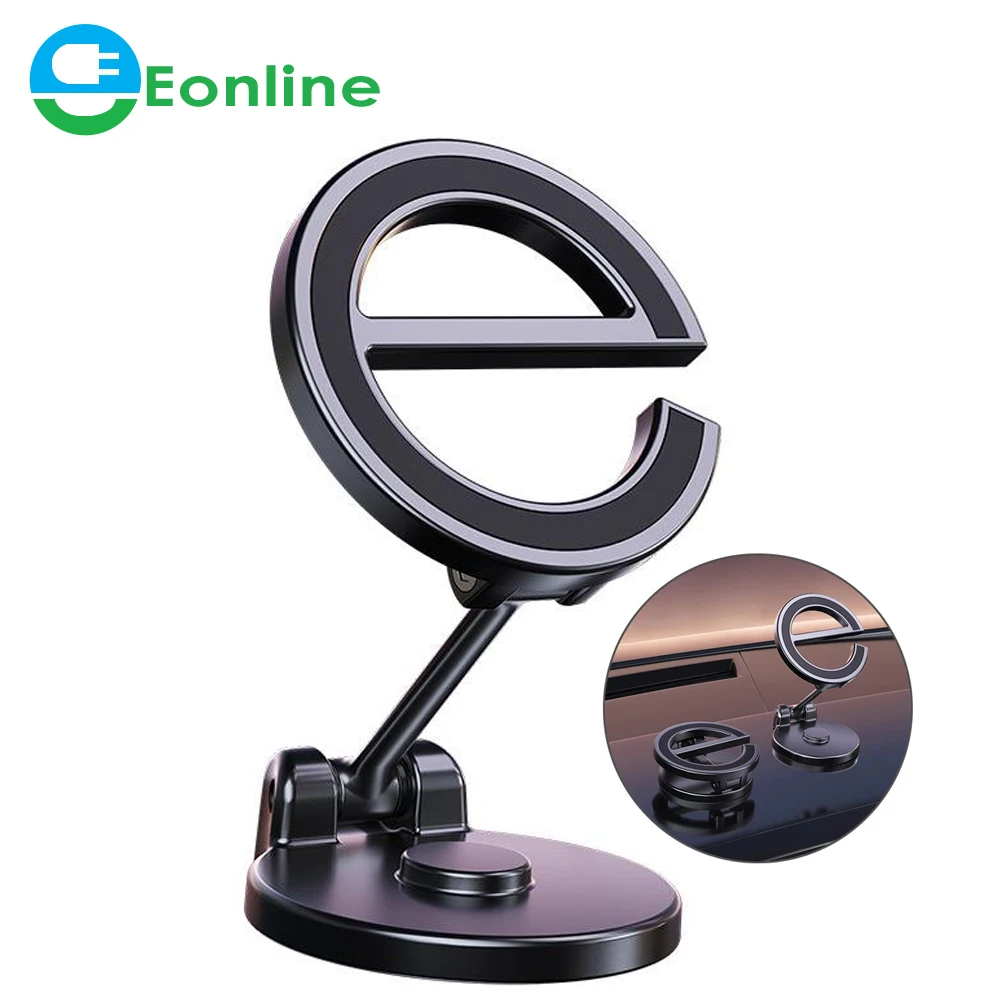 

Eonline 3D 720 Rotate Magnetic Car Phone Holder Macsafe Magnet Smartphone Mobile Stand Cell GPS Support Car Mount For Phone