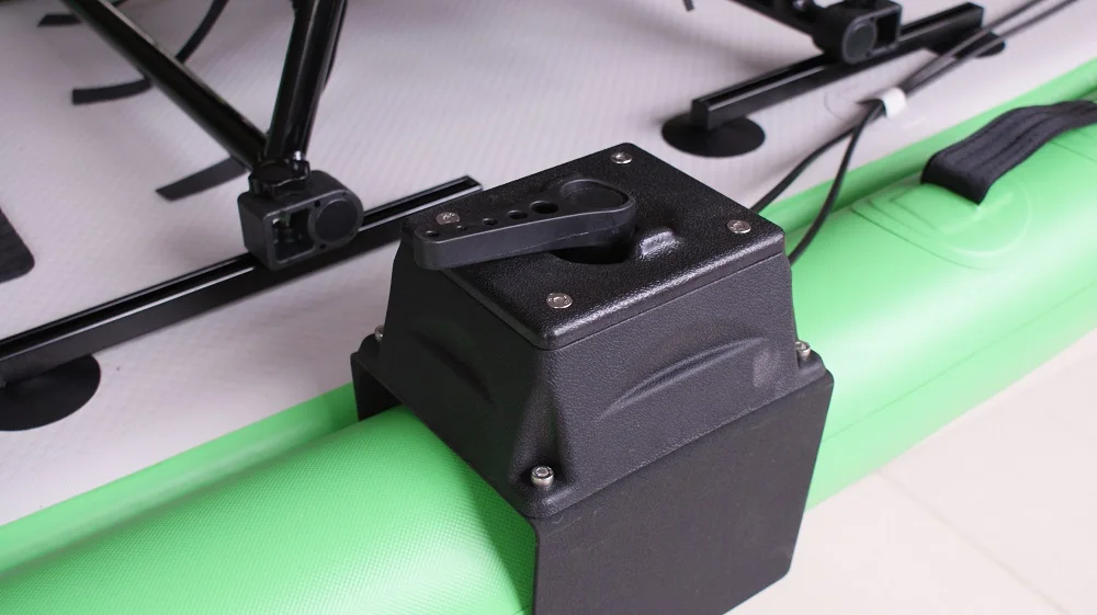 11' Inflatable Pedal Fishing Sup Kayaks With Pedals Foot Pedal Driven