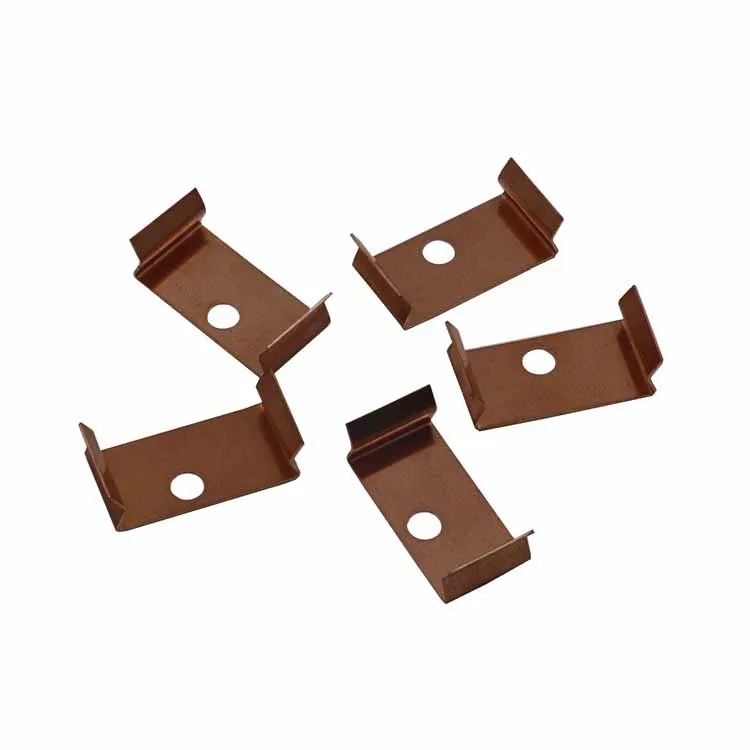 Custom Copper Flat Metal Leaf Spring Steel Battery Electrical Contact