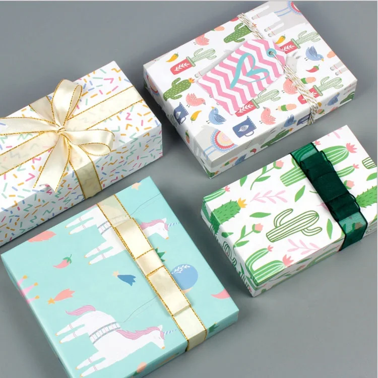 
Accept Custom New boutique different styles christmas gifts wrapping paper rolls 