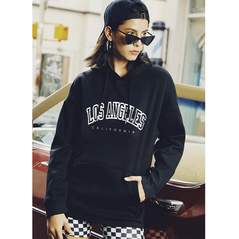 

Factory wholesale price Multicolor Spot Sweater Women Casual Printing Loose Slim Plus Velvet Sweater