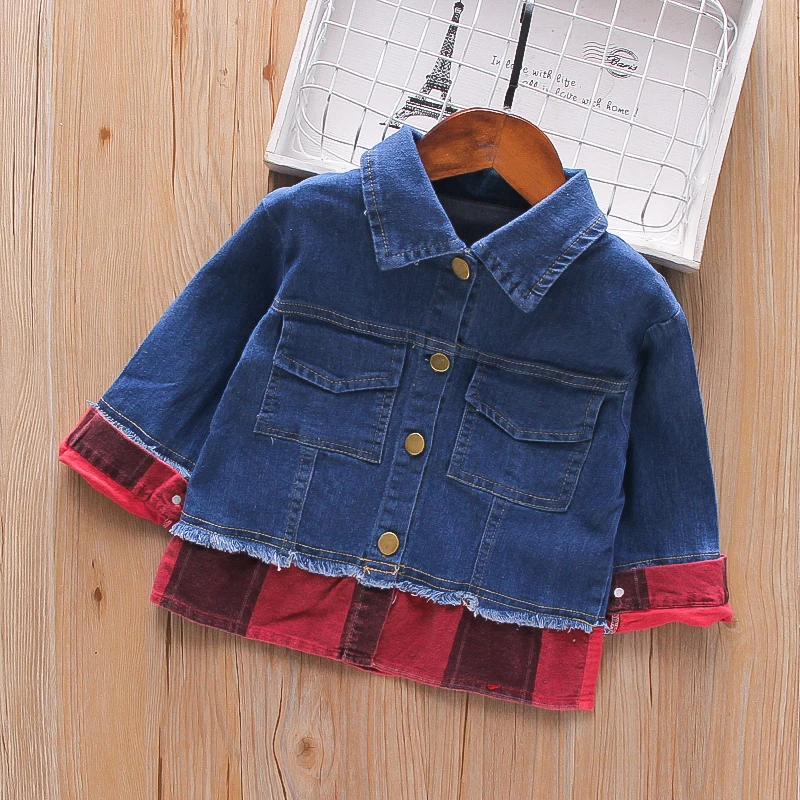 

Amazon hot selling Casual baby girls coat Long sleeve girls jacket coat comfortable coat Autumn baby girls outwear