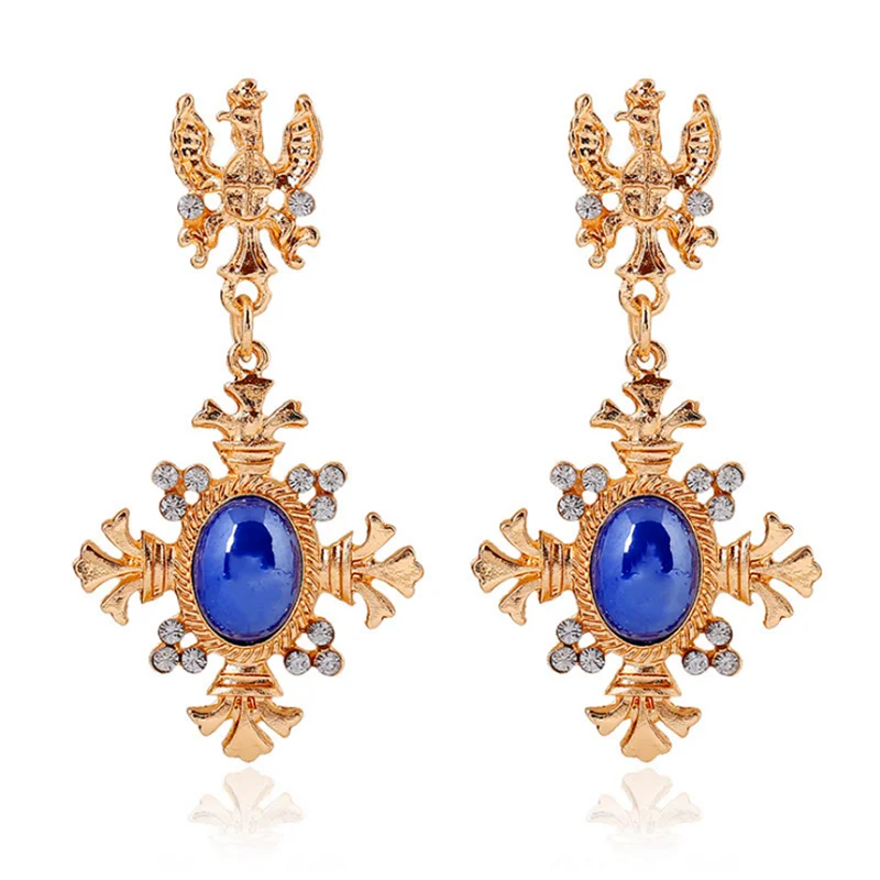 

Women's Cubic Zirconia Drop Earrings Cross Fashion Cubic Vintage Earrings Earrings hooks Jewelry