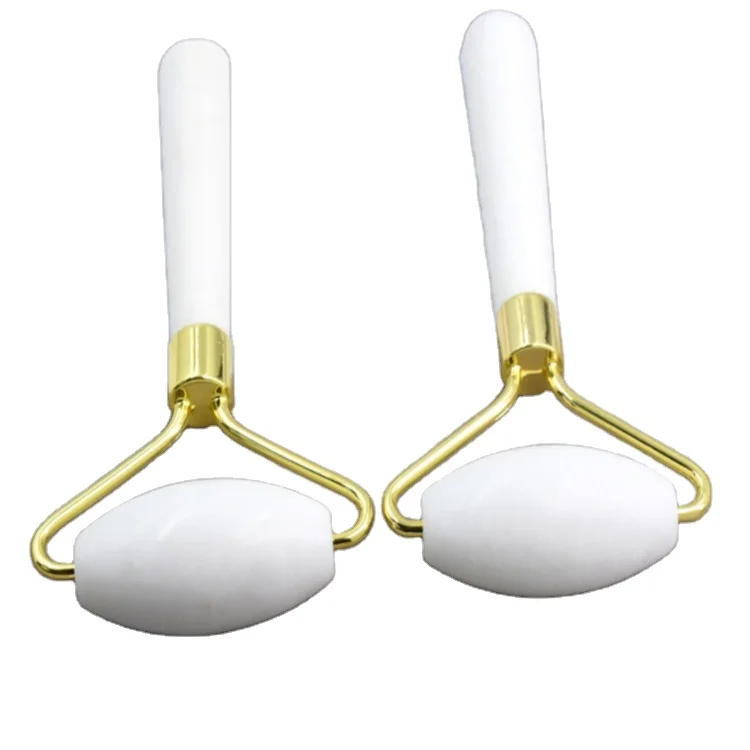 

Anti-Wrinkle White jade roller tools for facial beauty white jade roller neck Anti-Aging