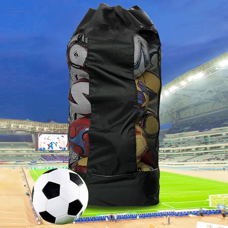 Hot Sell Portable Round Handheld  Soccer Ball Net Football Net With Carry Bag
