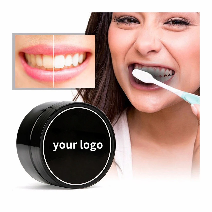 

Food Grade Tooth Powder Personal Care Oral Hyiene Teeth Whitening 100% Natural Oral Care Charcoal Powder, Black