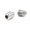 Stock Stainless Steel 304 Hex Socket Set Screws with Soft PVC Tip/Plastic Head