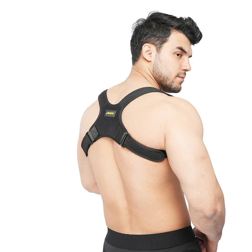 

Factory back brace for lower back pain magic back support, Black