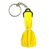 Mini Flipper Key Ring Keychain Scuba Diving Shaped Key Chain Keychain Novelty Gift