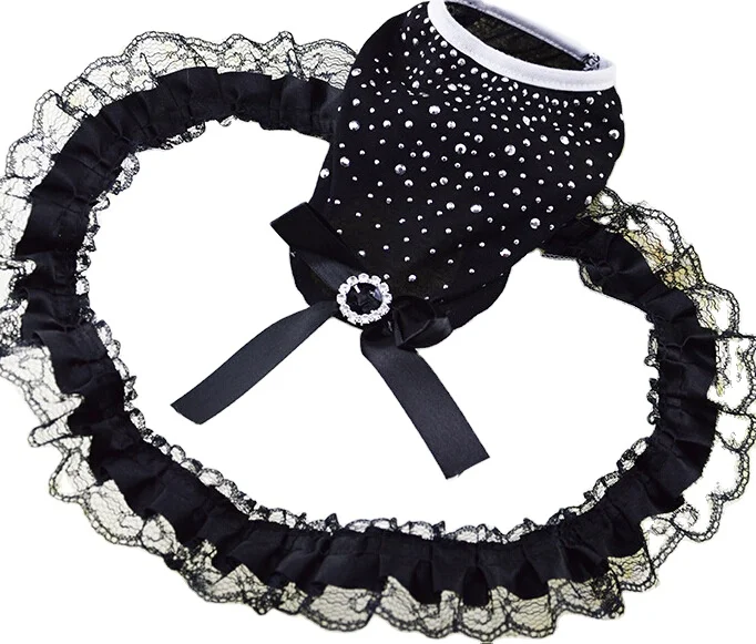 

multiple color spring and summer dog princess dresses pet skirts pet clothes dog cat clothes supplier