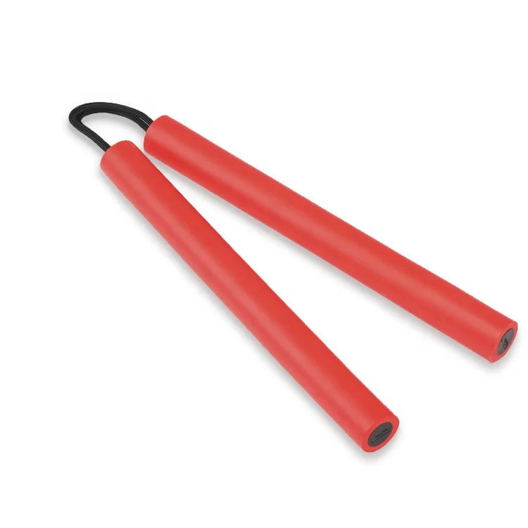 

Custom multicolor safety training martial arts weapon eco foam / plastic karate nunchakus, Many color