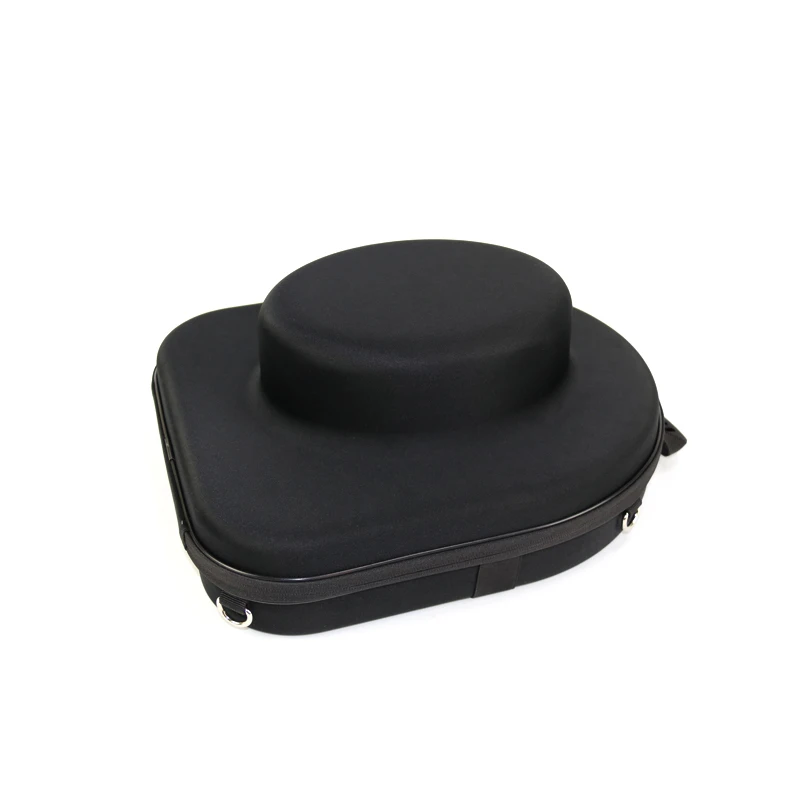 

Generous Design Portable Travel Hard Shell EVA Pressure Resistance Custom Made Hat Shape For Packing Hat Case, Black