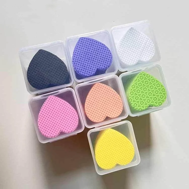 QC 200pcs Cotton Eyelash Glue Remover Wipes Mouth Glue Bottle Cleaner Pads Makeup Tools for Lash Extension Prevent Clogging