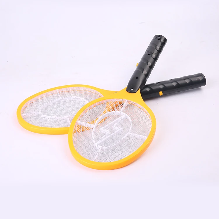 

Electric rechargeable bat racket mosquito swatter, Yellow,green,red