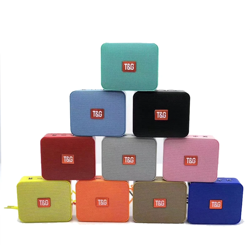 

OEM TG166 Mini Portable Wireless Speaker outdoor Bicycle Subwoofer Music Box with FM Radio TF Card USB, Pink, blue, yellow, black, red, gold, silver, orange, green