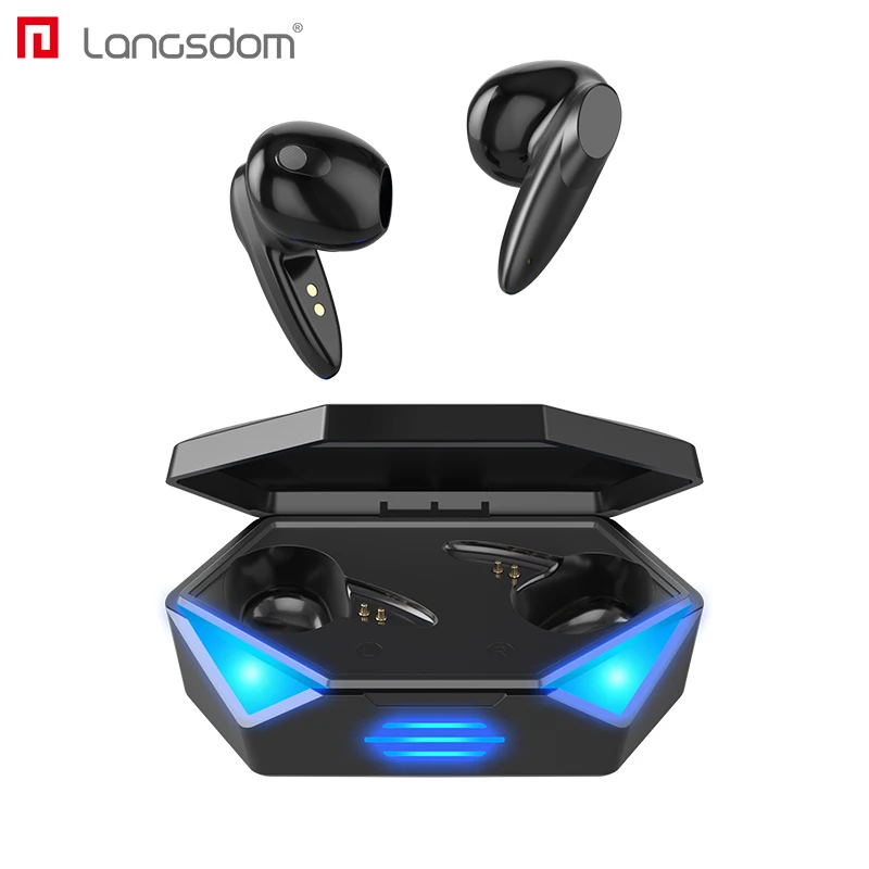 

Free Sample Wireless Game Earbuds 3D Surround Stereo Headphone Low Latency Bluetooth 5.2 TWS Gaming Earphone type c, Colors customized
