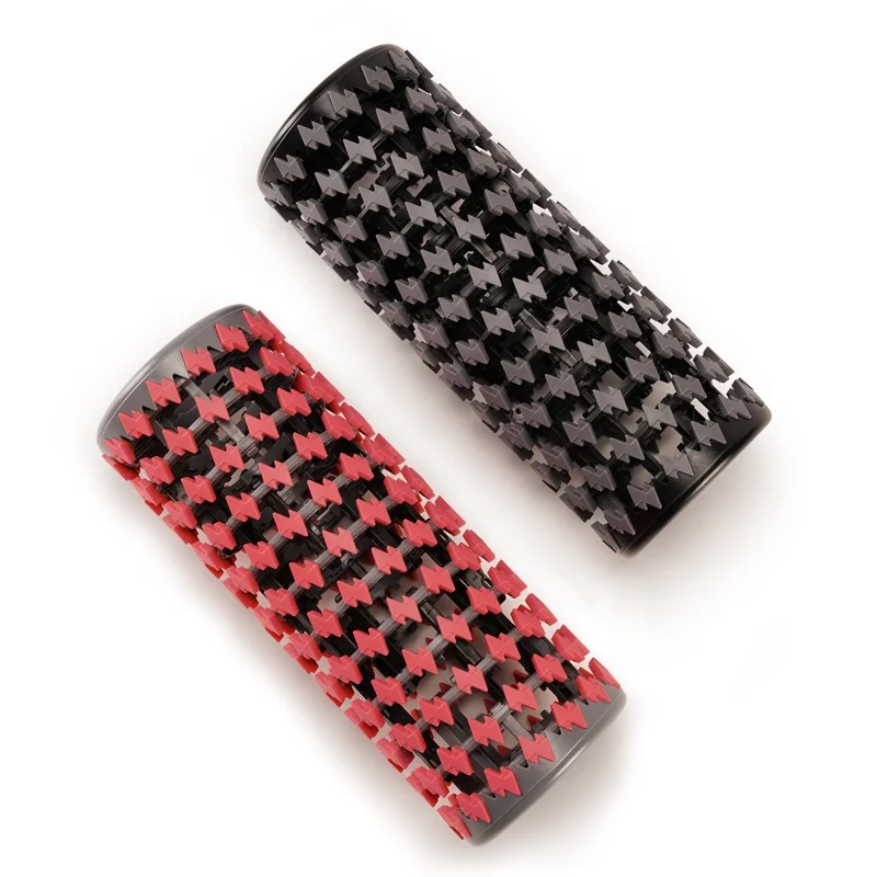 
wholesale new design custom print pilates massager for muscles collapsible mini foam roller 