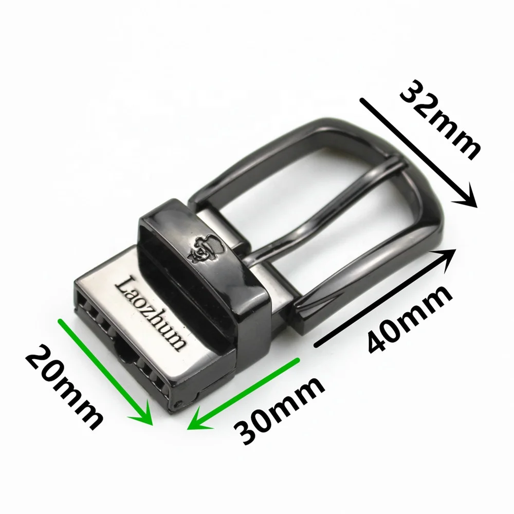 
customized 25mm ladies metal pin custom belt buckle logo 