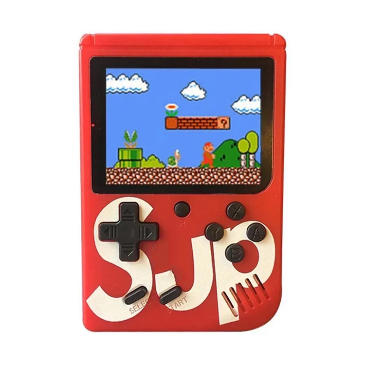 

2021 New Smart Portable Video Handheld Game Single-player Game Console 400 in 1 PLUS Retro Classic Game Box, White/black/red/yellow/blue
