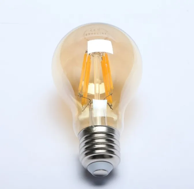 
A60 E27 B22 220-240V led filament light bulb 4W 6W 8W led vintage edison lamp ceramics lights 