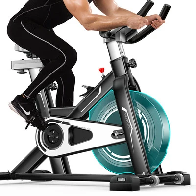 

Indoor stationary cycling exercise bike, spinning cycle workout bike, rear flywheel spinning bike for home cardio weight loss