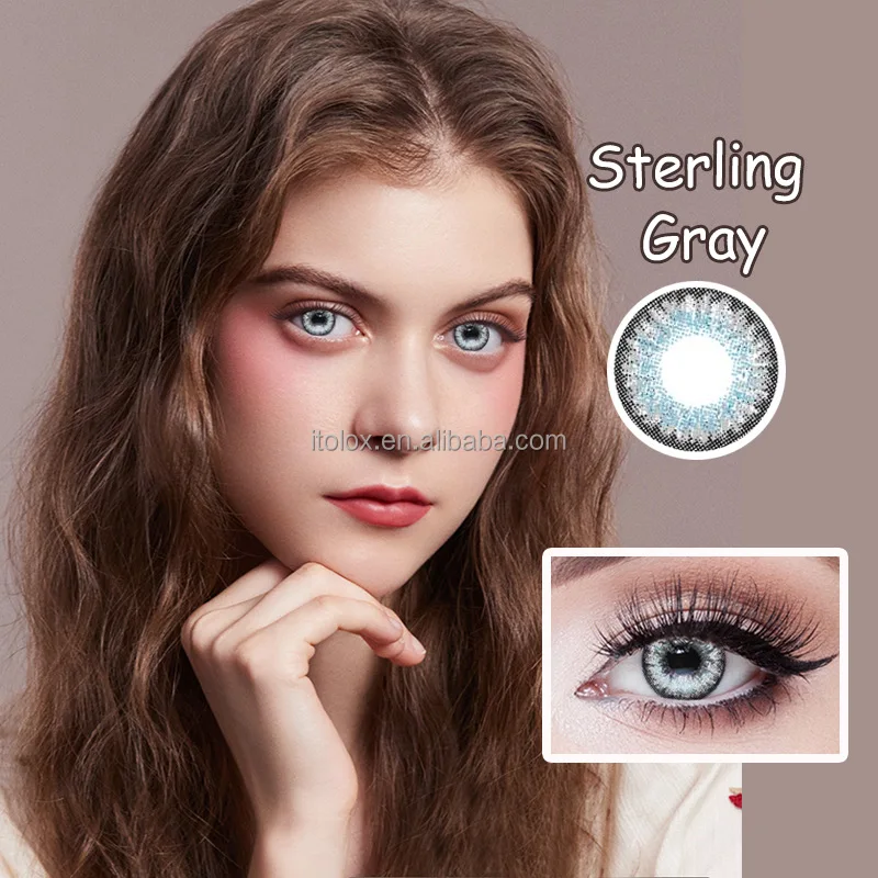 

Beautiful color contact lenses classic 12 colors free shipping, Mix