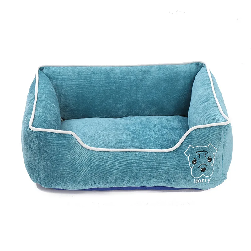 

Fashion Eco Friendly Funny Plush Small Amazon Top Seller Rectangle Cave Blanket Sofa Pet Mat Beds Dog Bed