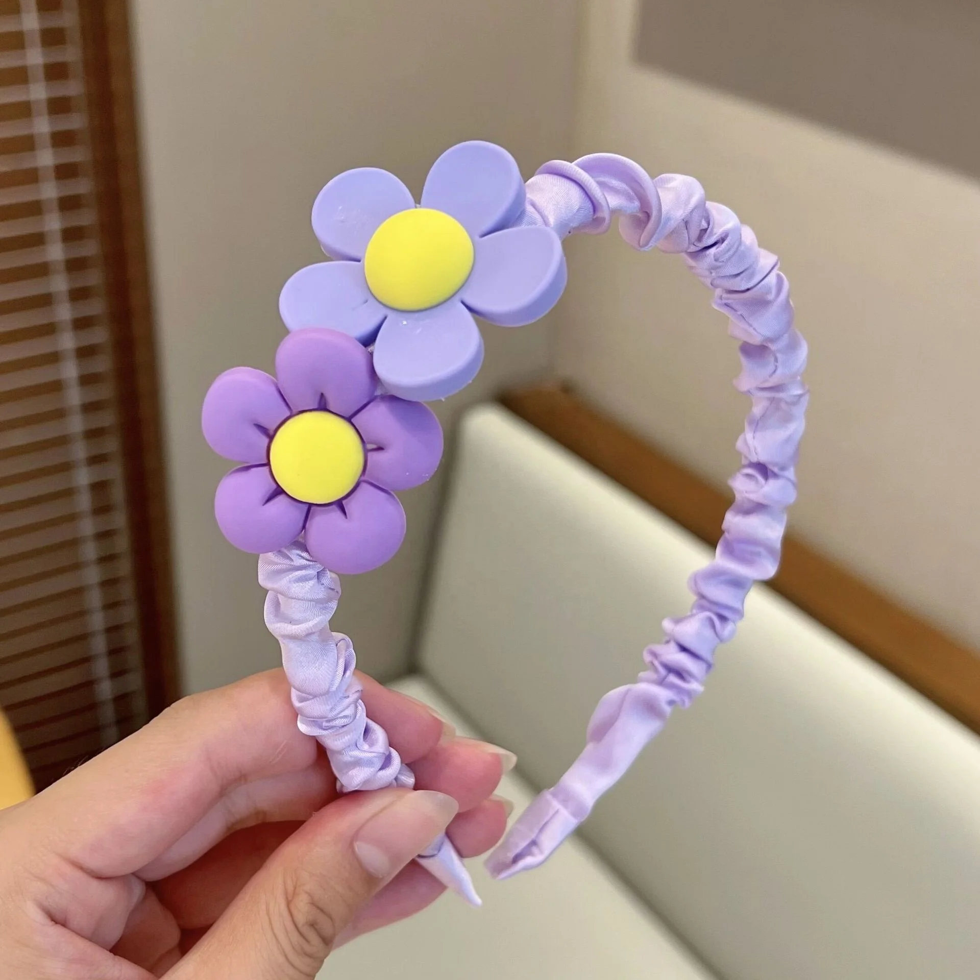 

Sweet candy colored children's hair accessories Cartoon princess headband