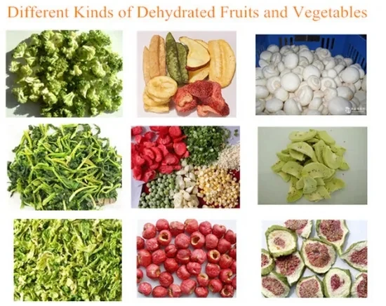 dehydrated fruit veg