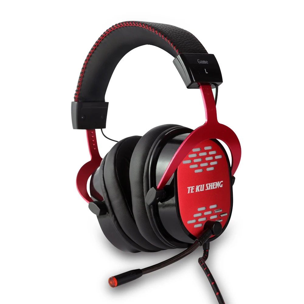 

G1000A Professional Noise-Canceling Wired Gaming Headsets For PC Mobile Phone Adjustable Gamer Headphone