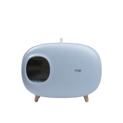 

wholesale pet cleaning enclosed training cat litter box fashion and lightweight toilets for cats high quality