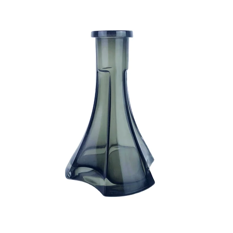 

Alpha Glass Vase Shisha Bowl Triangle Russia Glass Bottle Sheesha Vase Hookah Accessories