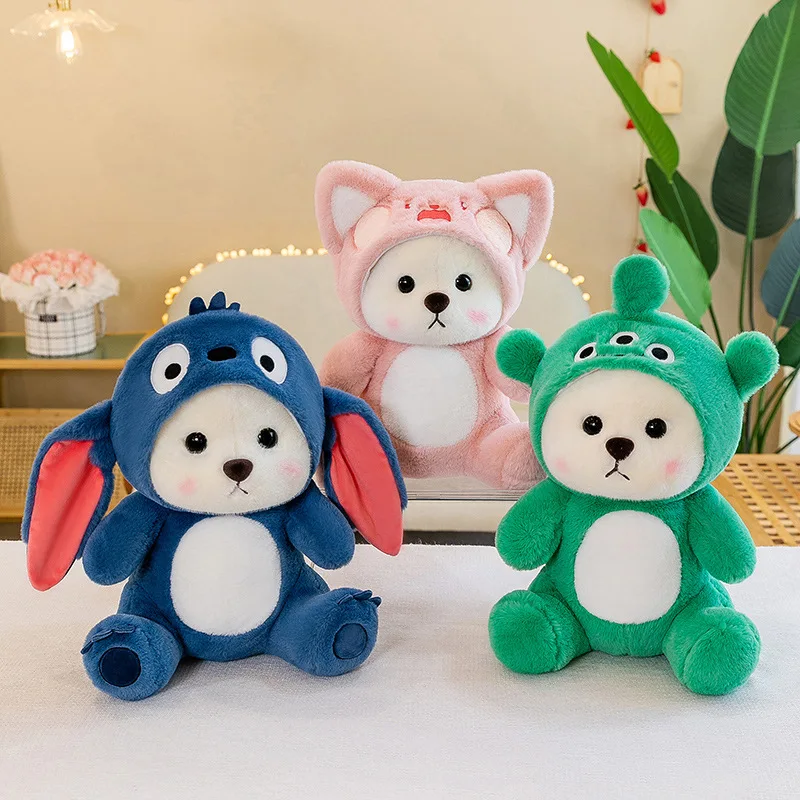 

Cute Soft Bear Plush Doll Cartoon Teddy Bear Plush Toys tales children's plush toy gift handmade bear plush toy doll