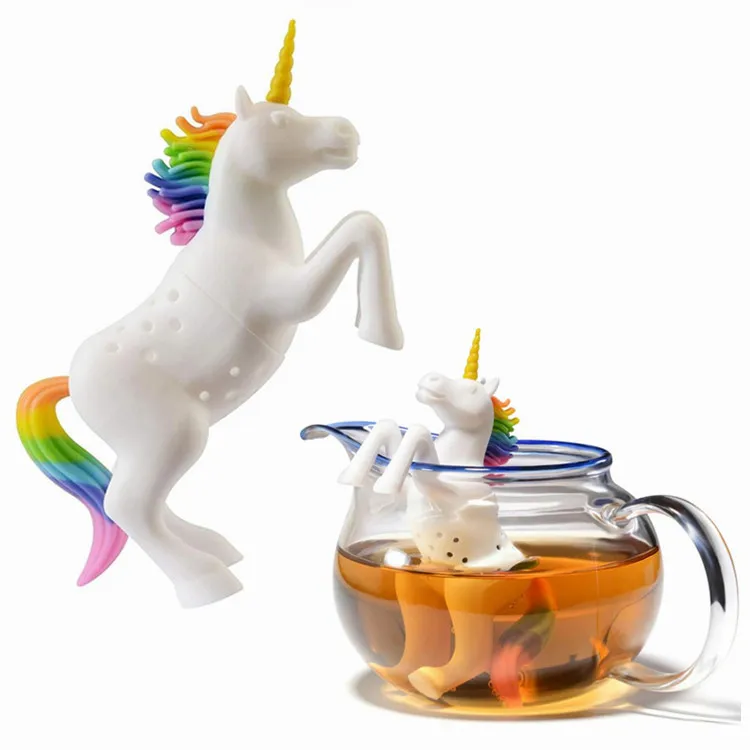 

Custom Silicone Unicorn Tea Infuser for Loose Leaf Tea for Tea Drinkers, Custom required color