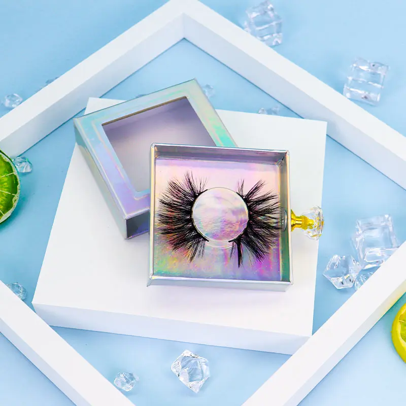 

3d soft eye lash full hand made waterproof 25mm synthetic fiber eyelashes
