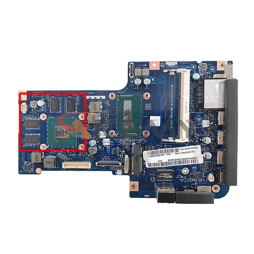 

LA-B031P motherboard For Lenovo A540 A740 All-in-one AIO Laptop motherboard Mainboard I5-4258U I7-4558U I5-5257U I7-5557U CPU