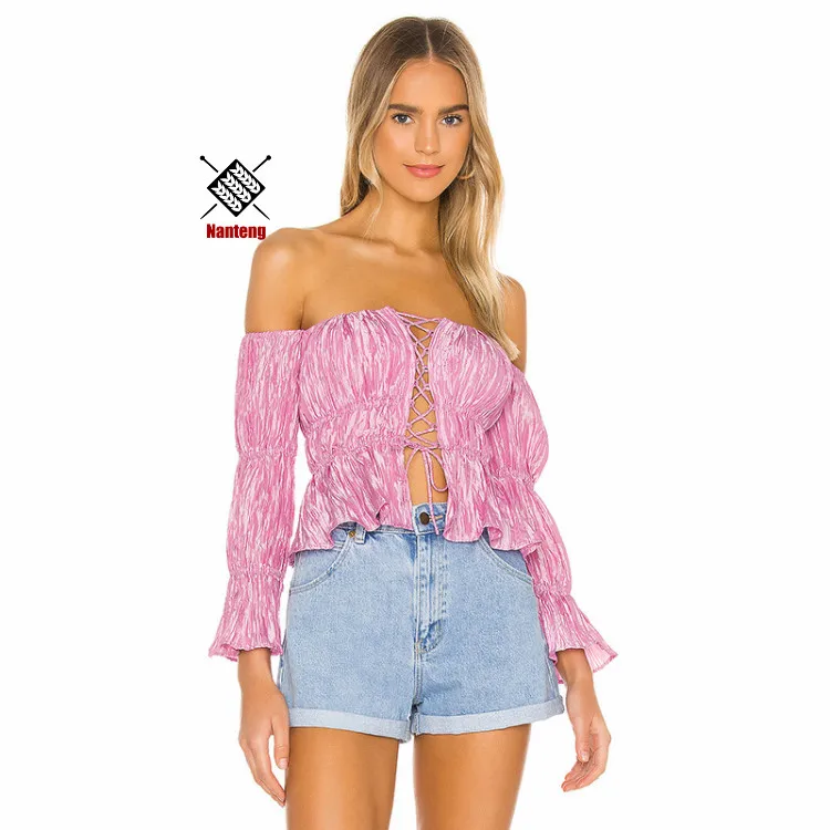 

Wholesale Fashion New Style Custom Cute Tops For Women Sexy Crop Top